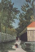 Henri Rousseau View of Montsouris Park oil painting on canvas